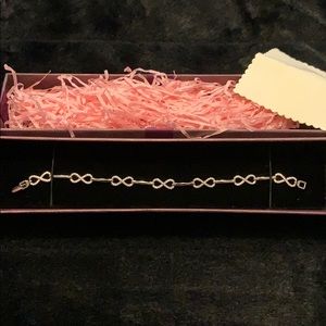 Women’s tennis bracelet- infinity symbol - in box